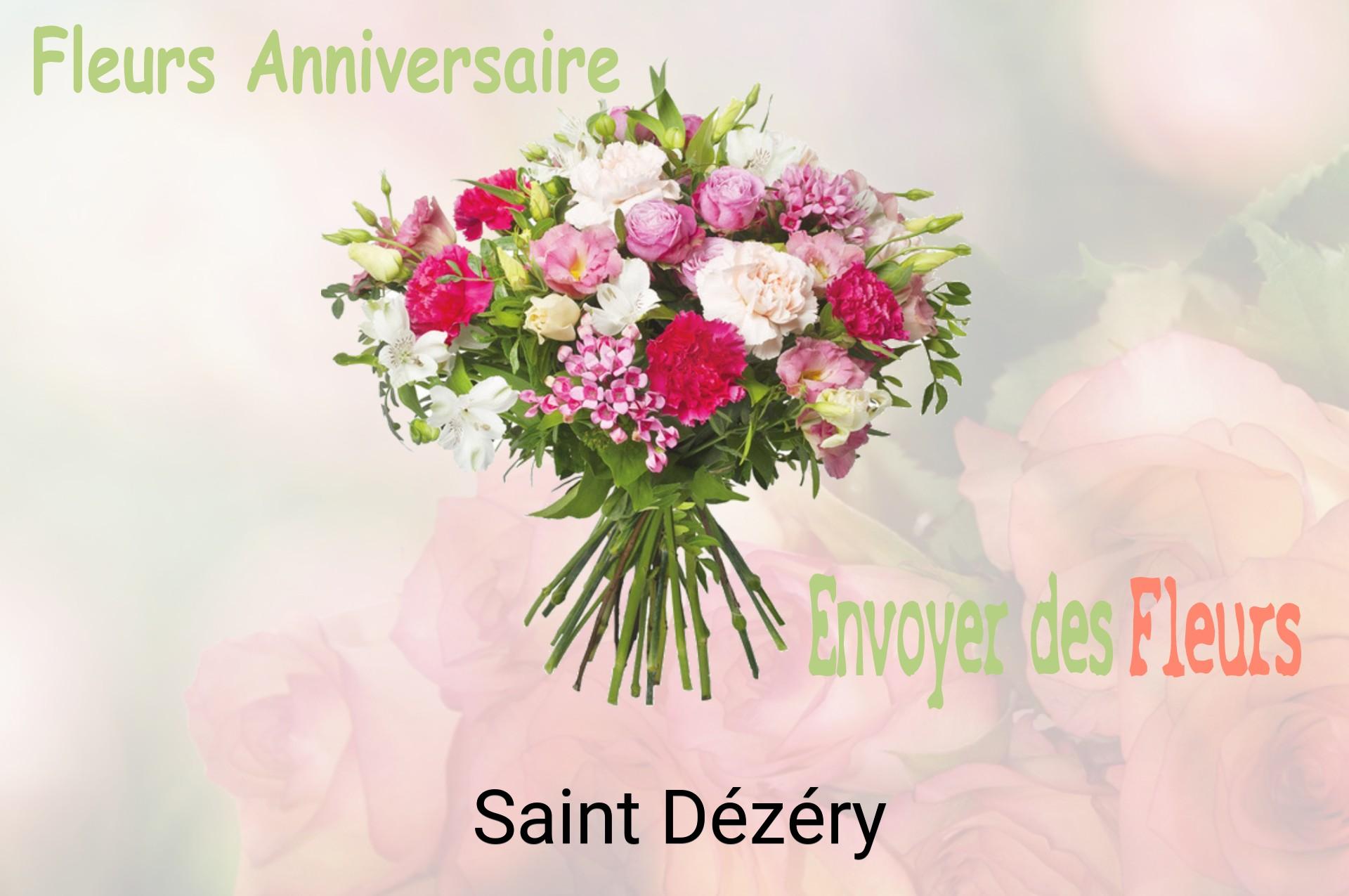 Bouquet de fleurs d’anniversaire livré à Saint-Dézéry